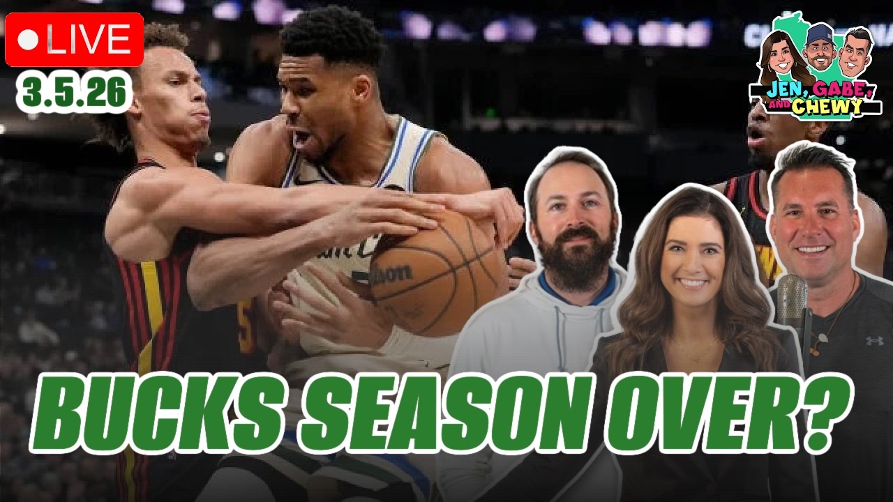 LIVE REACT: Is the Bucks Season OVER?! | Malik Willis to Vikings?! | Packers Free Agency