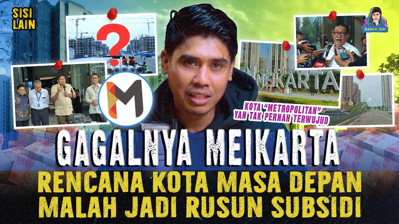 MEIKARTA ! RENCANA KOTA MASA DEPAN MALAH BERAKHIR JADI RUSUN SUBSIDI ?