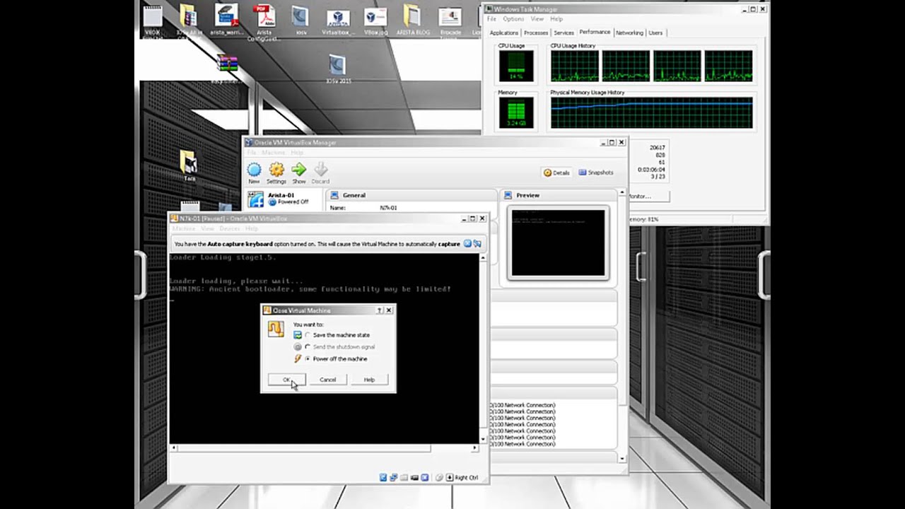 Nexus7000 in GNS3, VirtualBox and vmWare Workstation   N7k   Titanium