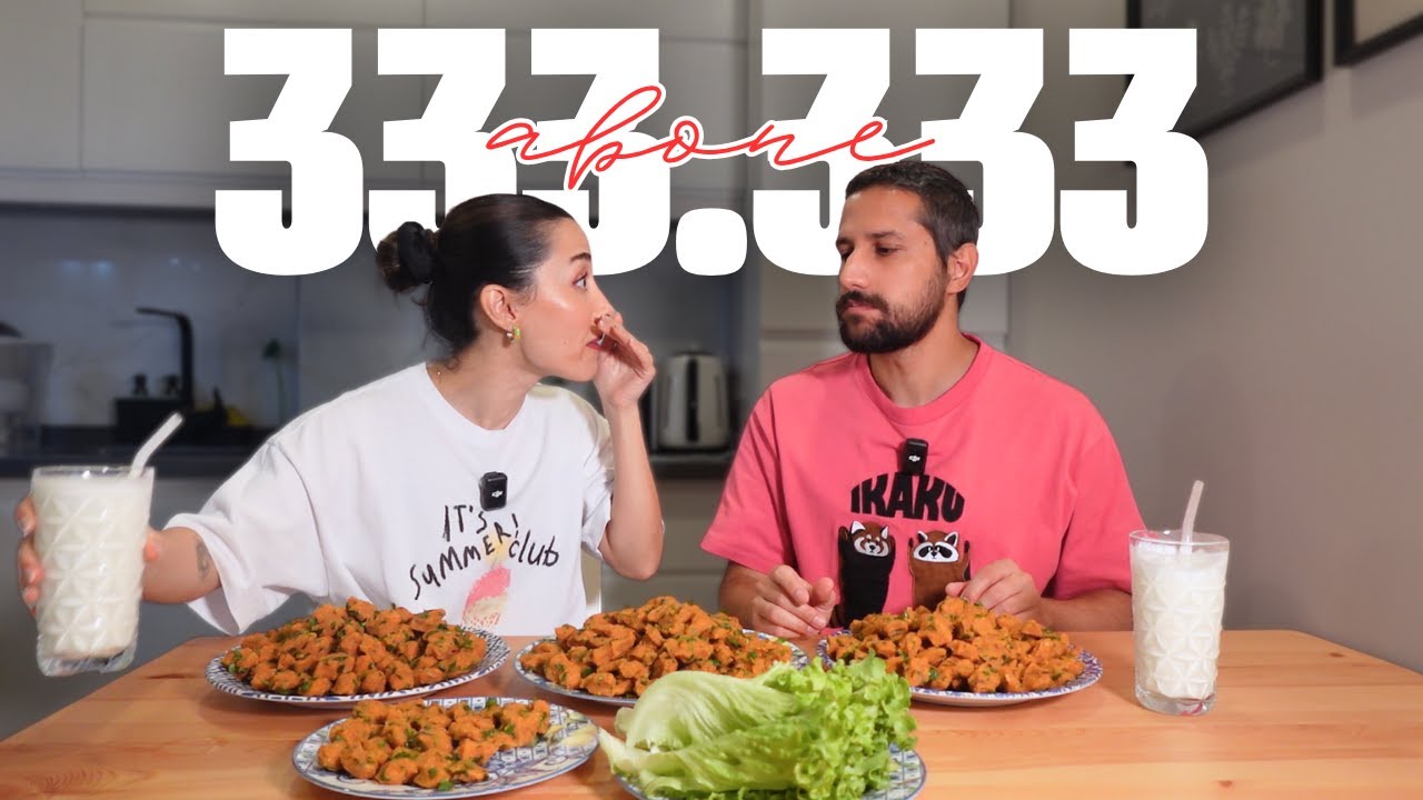 333.333 ÖZEL: Abone sayımız kadar MERCİMEK KÖFTESİ