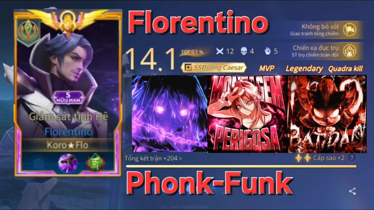 | Liên quân X Phonk,Funk | Múa Flo bằng nhạc Phonk,Funk. Life In Ryo,BIBI Phonk BR,No Batidao,...