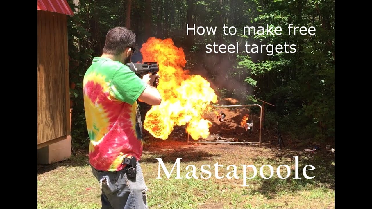Make AR500 targets out of free junk