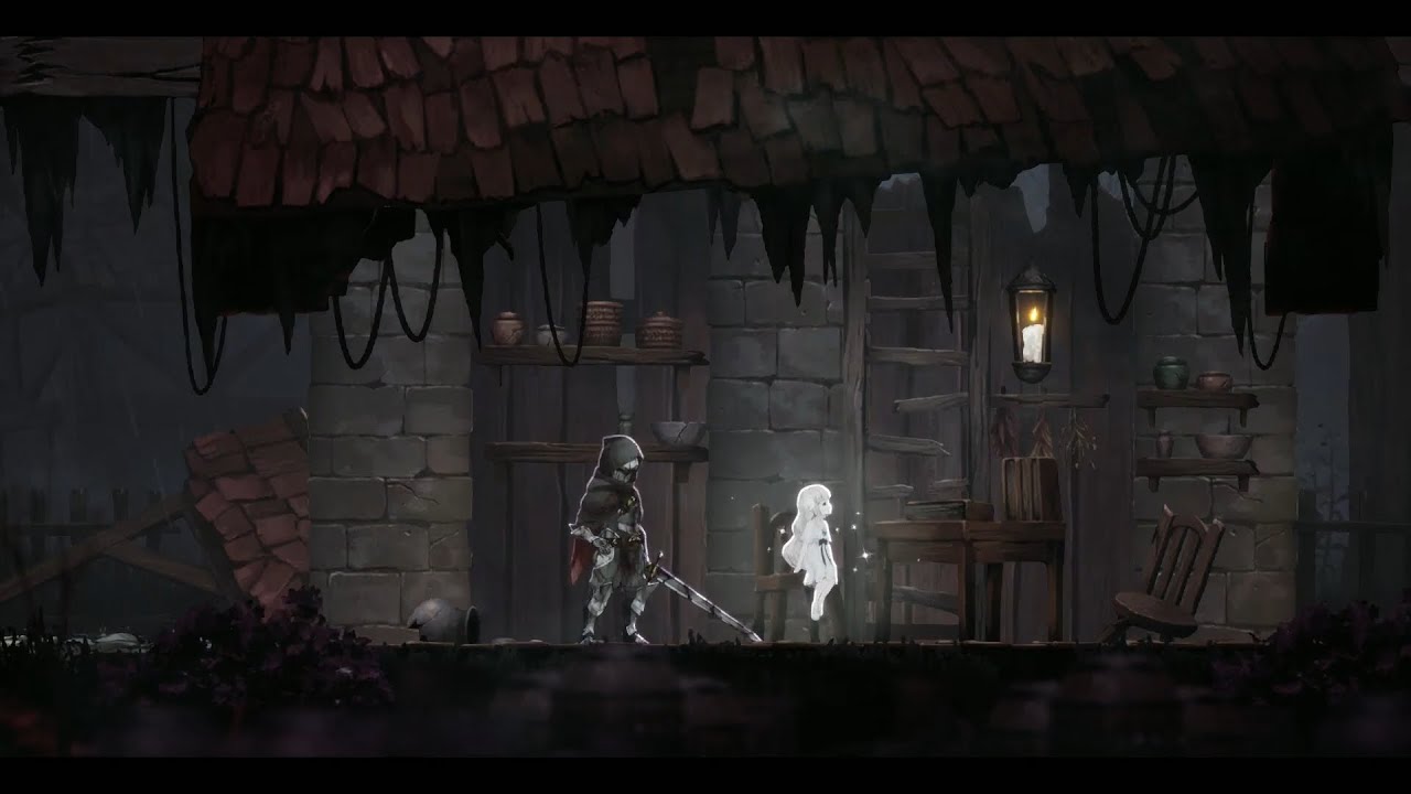 I play Ender Lilies Boss Rush, with sword ( Umbral Knight ) only