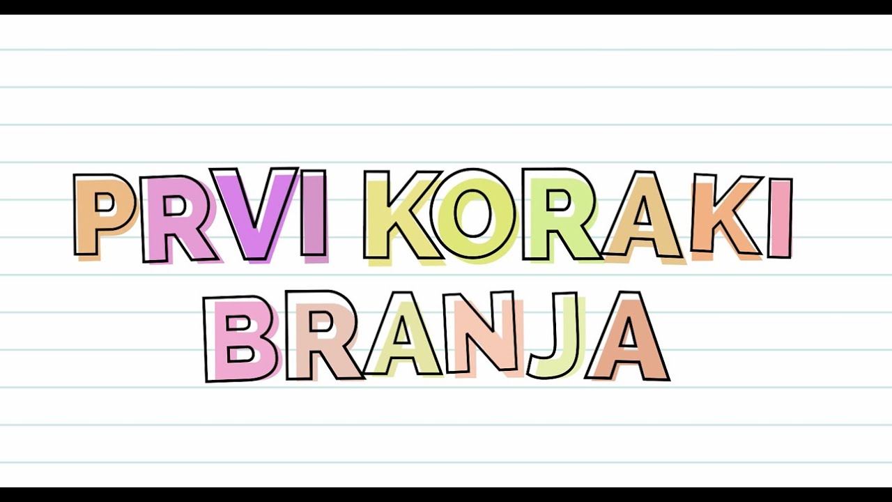PRVI KORAKI BRANJA - nasveti za starše prvošolčkov