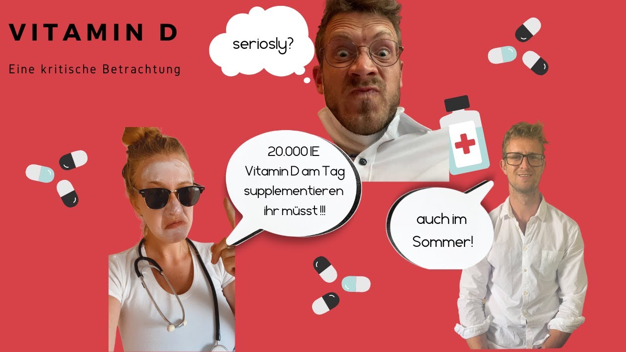Live Thema Vitamin D kritisch betrachtet mit Franziska Mager, Daniel Sentker und Marc Richter