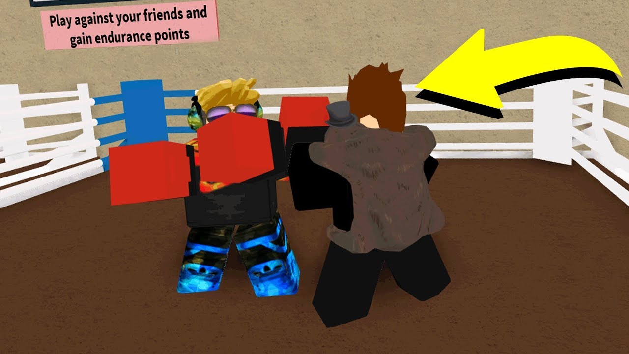 PLAYING ROBLOX BOXING **EXTREME KNOCKOUTS**