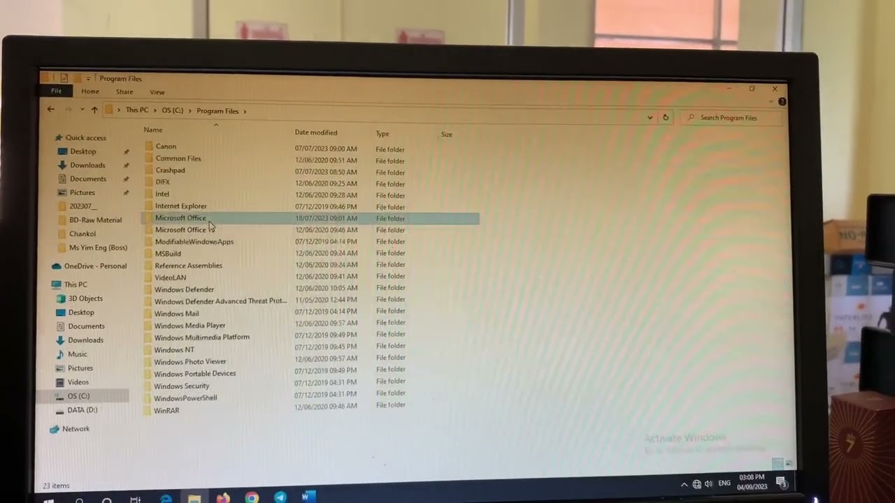 របៀបបន្ត license ដោយ free នៅក្នុង Microsoft Office