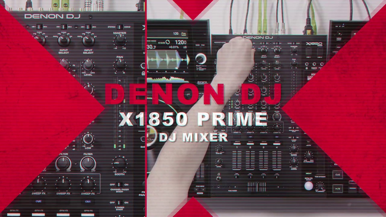New In Store: Denon Dj X1850 Prime Dj Mixer | S2 Store