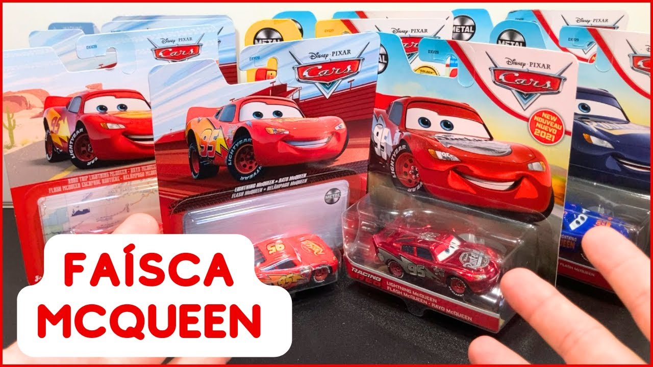CARROS DISNEY/ PIXAR - Coleção do Faísca McQueen