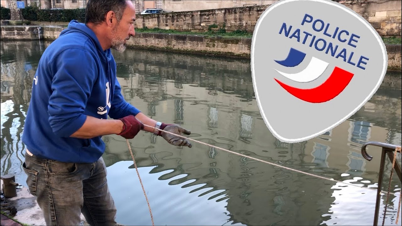 LA POLICE LES CHERCHAIT ON LES A TROUVEES CHRISDETEK A CETTE PECHE A L'AIMANT