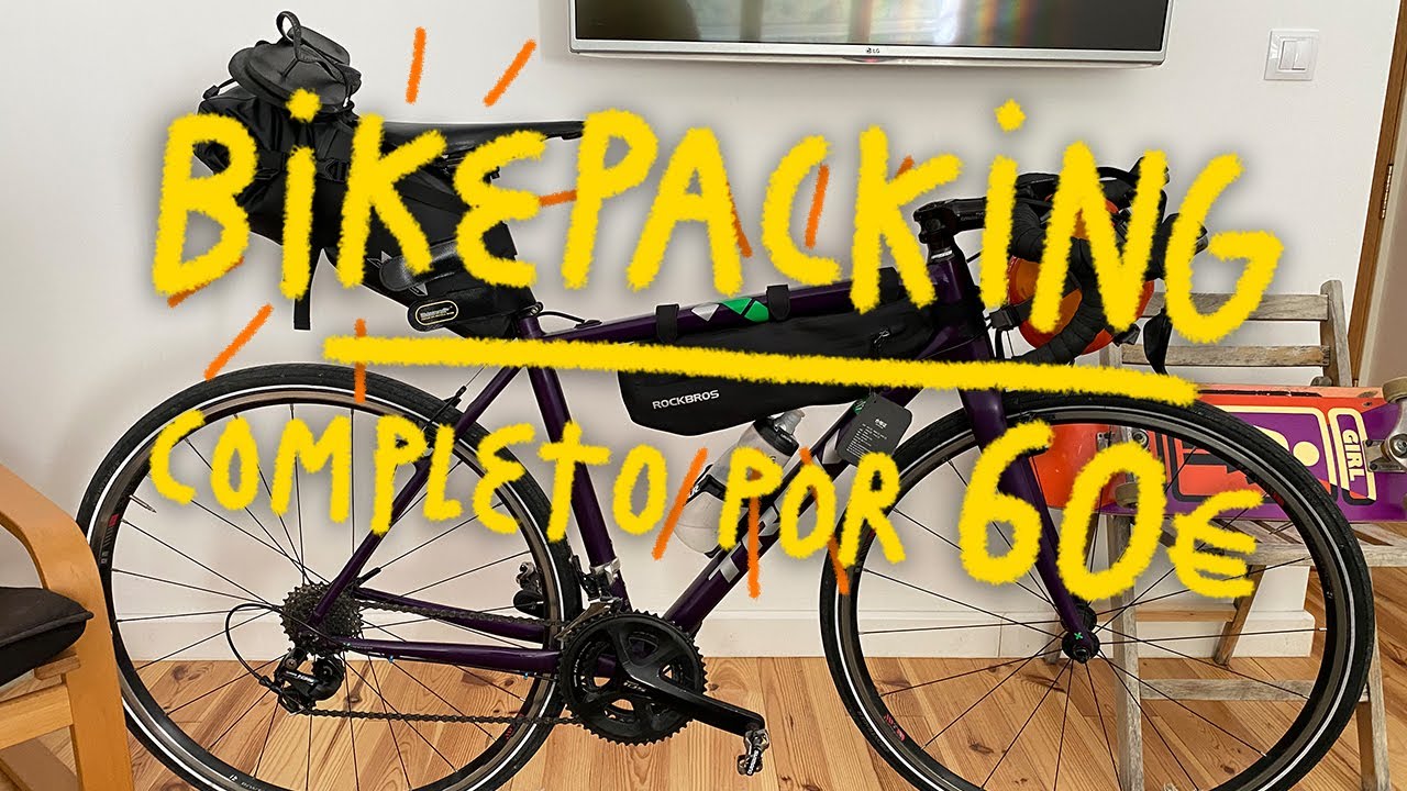 Bikepacking por 60€ - Rhinowalk, Rockbros e invento para bolsa delantera