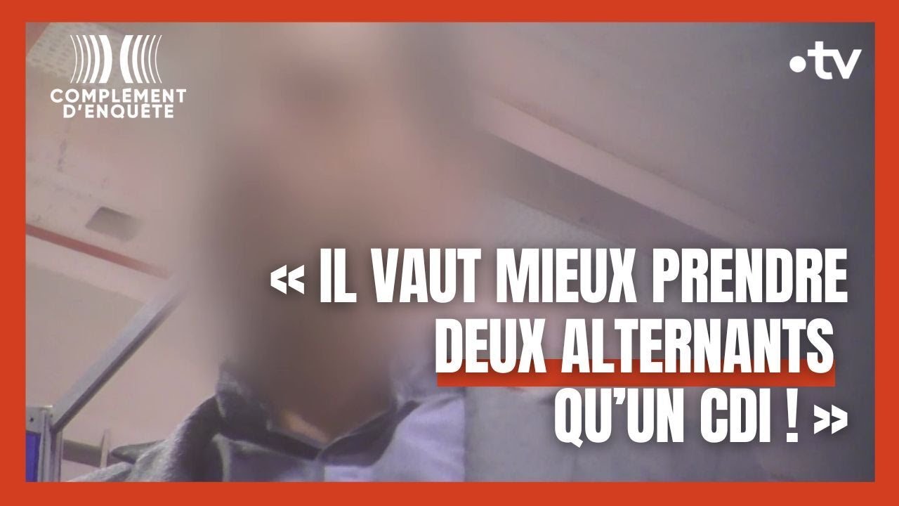 La foire aux alternants au salon de l'&Eacute;tudiant (cam&eacute;ra discr&egrave;te) - Compl&eacute;ment d'enqu&ecirc;te