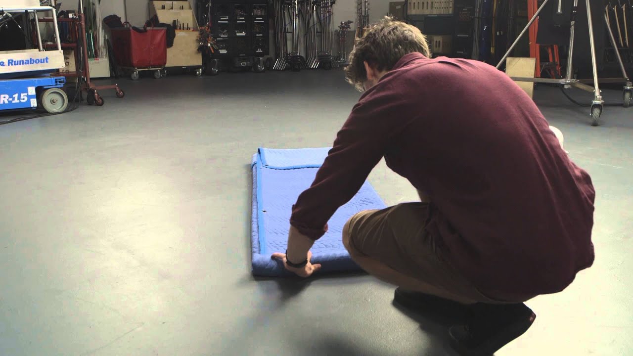How to burrito a Sound Blanket