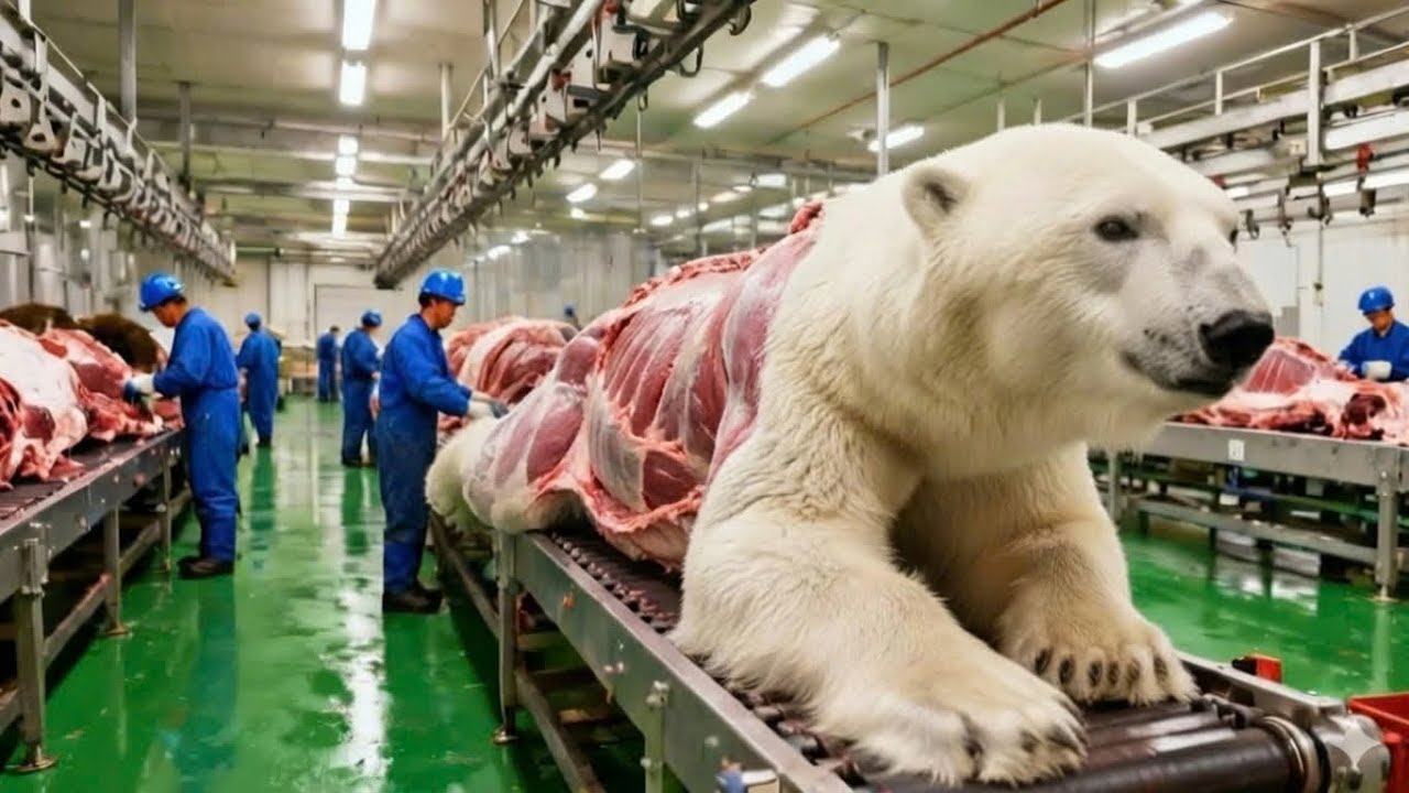 Inside the Polar-Bear Fur Factory: How Arctic Hide Becomes Luxury Fashion (Full Process)