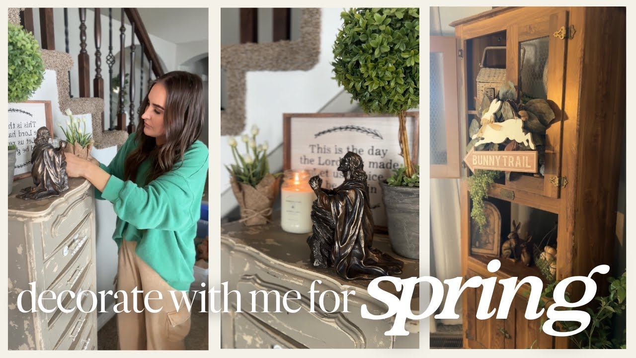 Decorate With Me For Spring! Easter Decor 2025