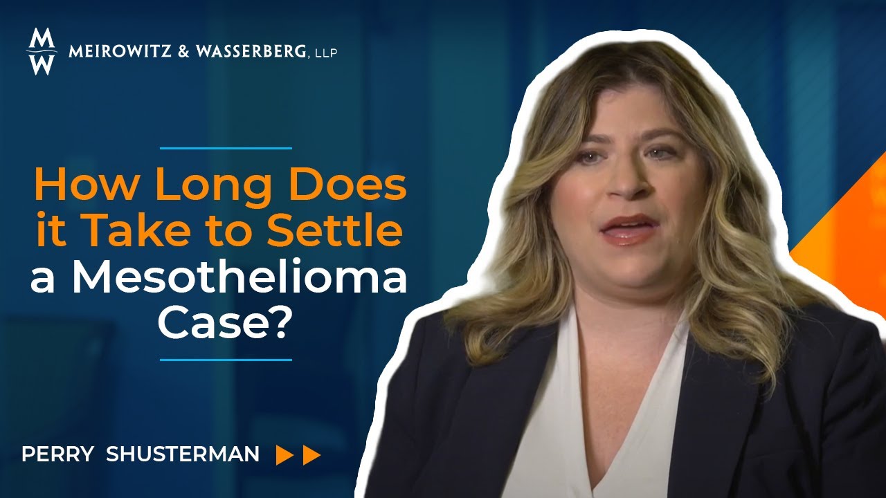 How Long Does it Take to Settle a Mesothelioma Case?