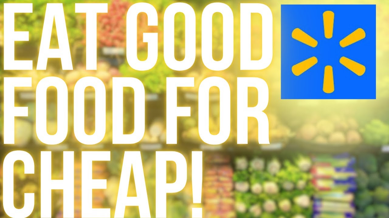 Walmart SHOP w/ ME! 🌟Eating HEALTHY on a BUDGET! #moneysavingtips #eathealthy