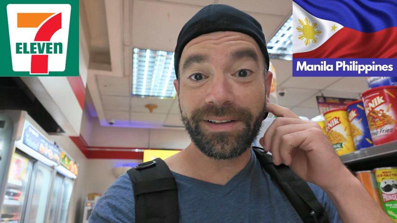 МОЙ ПЕРВЫЙ РАЗ в 7 Eleven в Маниле, Филиппины 🇵🇭