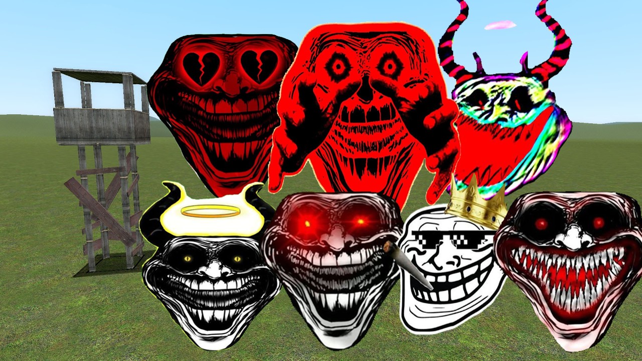 Слишком много троллинга! Nextbot против дома в Gmod!