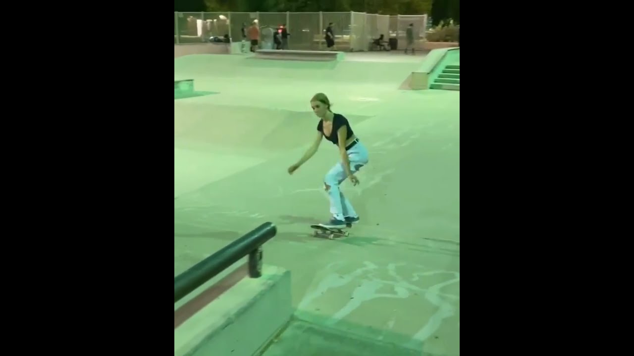 Too Beautiful Girl Skateboarder vol.22   #girls #female #skateboarding