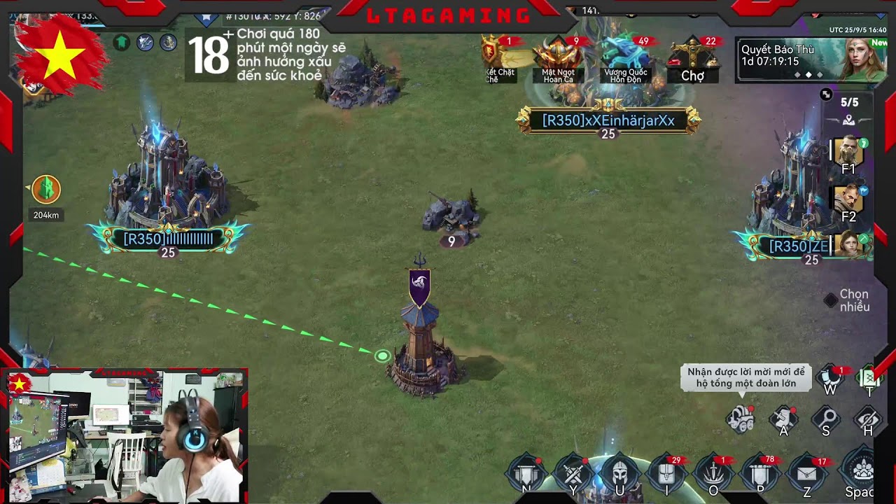 VIKING RISE | KVK 4 #350 #336 | LTAGaming