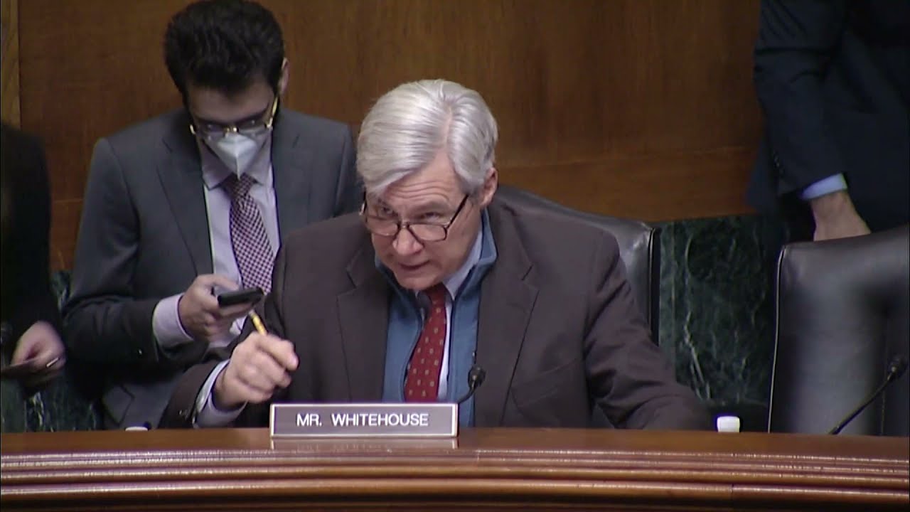 Sen. Whitehouse on the Blue Slip Tradition in a Senate Judiciary Committee Hearing