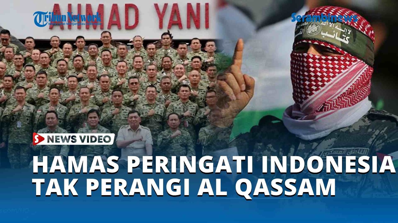 Hamas Hubungi Indonesia, Wanti wanti Tak Perangi Al Qassam