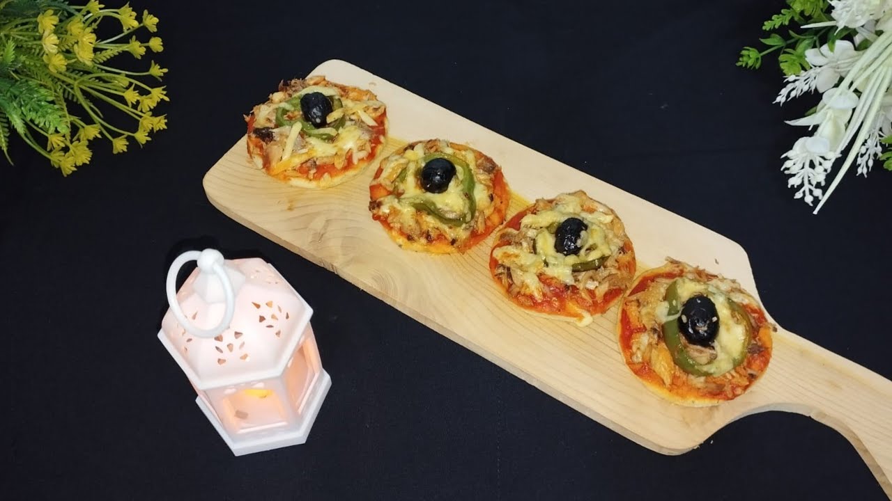 🚨مملحات رمضان 2026🌙 برعيهم بهاد ميني بيتزا 🍕 سهلة مبسطة ماتشبعوش منها 👌🏻