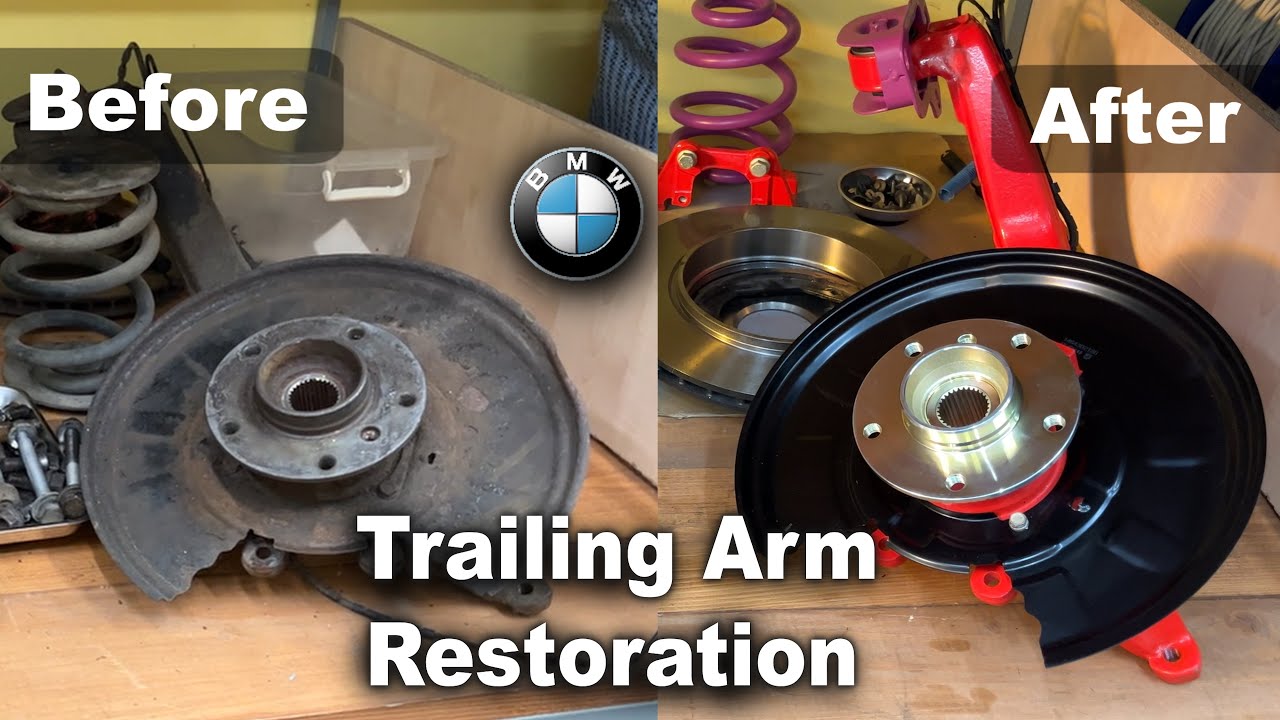 BMW E46: Subframe Restoration. Part 3 - Trailing Arms