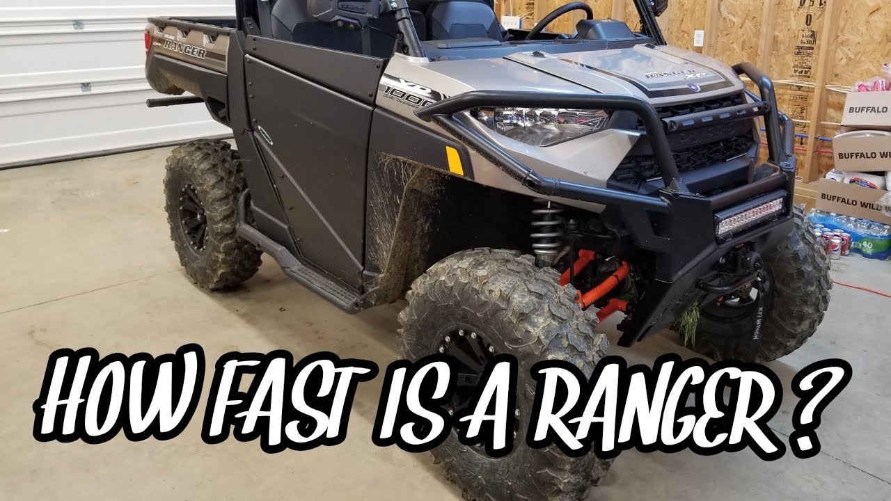 Polaris Ranger XP 1000 Top Speed in 1/8 Mile