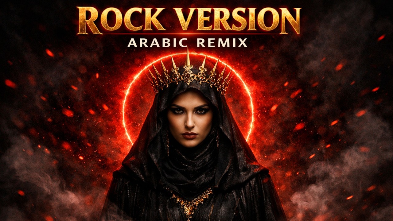 🔥 Arabic Remix Rock Version 🎸 Powerful Guitar & Bass Energy