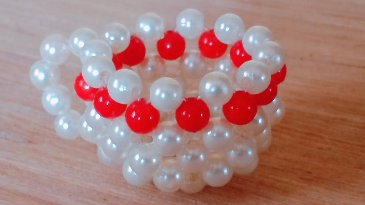 How to make beaded miniature  tea cup,পুতির ছোট চায়ের কাপ