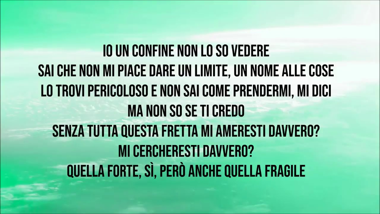 Elisa  -  Anche Fragile - TestoLyrics