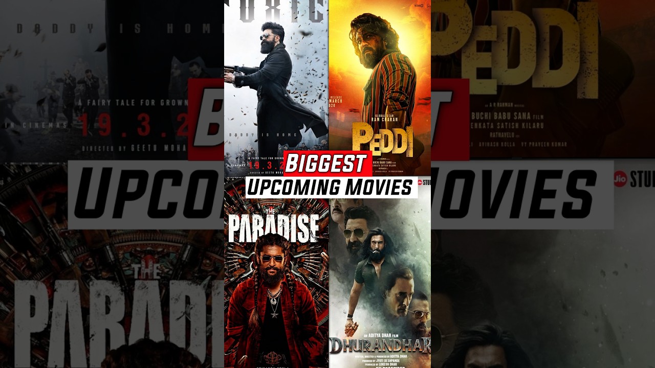 🔥 Top 4 Biggest Movies Releasing in March 2026 🎬 | #Shorts #Movies
