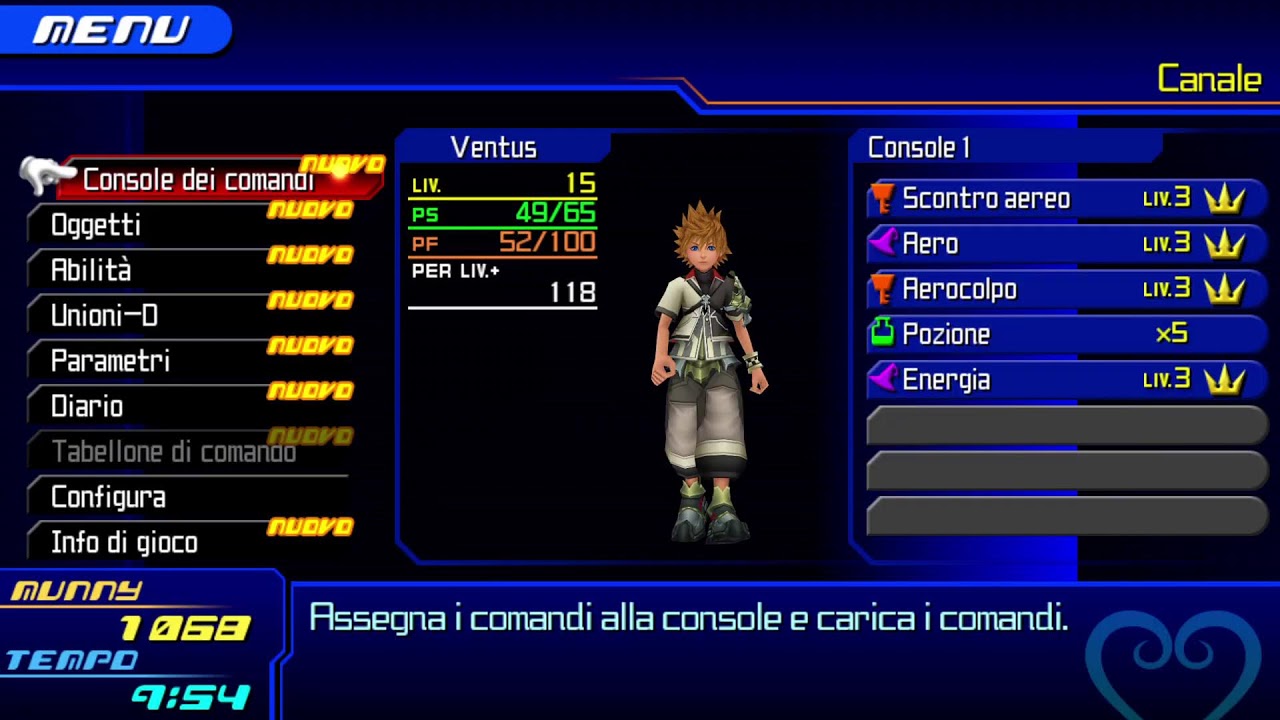 KINGDOM HEARTS B BIRTH BY SLEEP FINAL MIX CONTINUIAMO LE MISSIONI