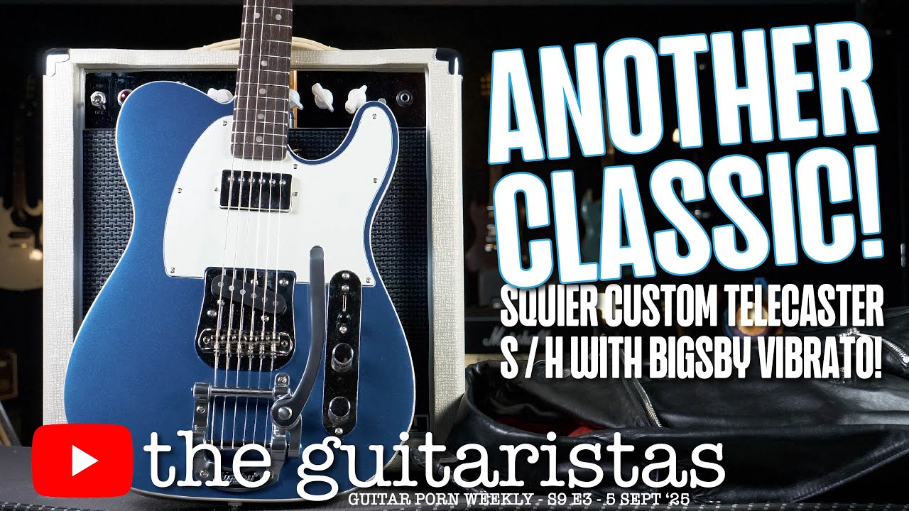 Squier Classic Vibe Custom Telecaster S/H with Bigsby 🎸A Guitar You Didn't Know You Needed?