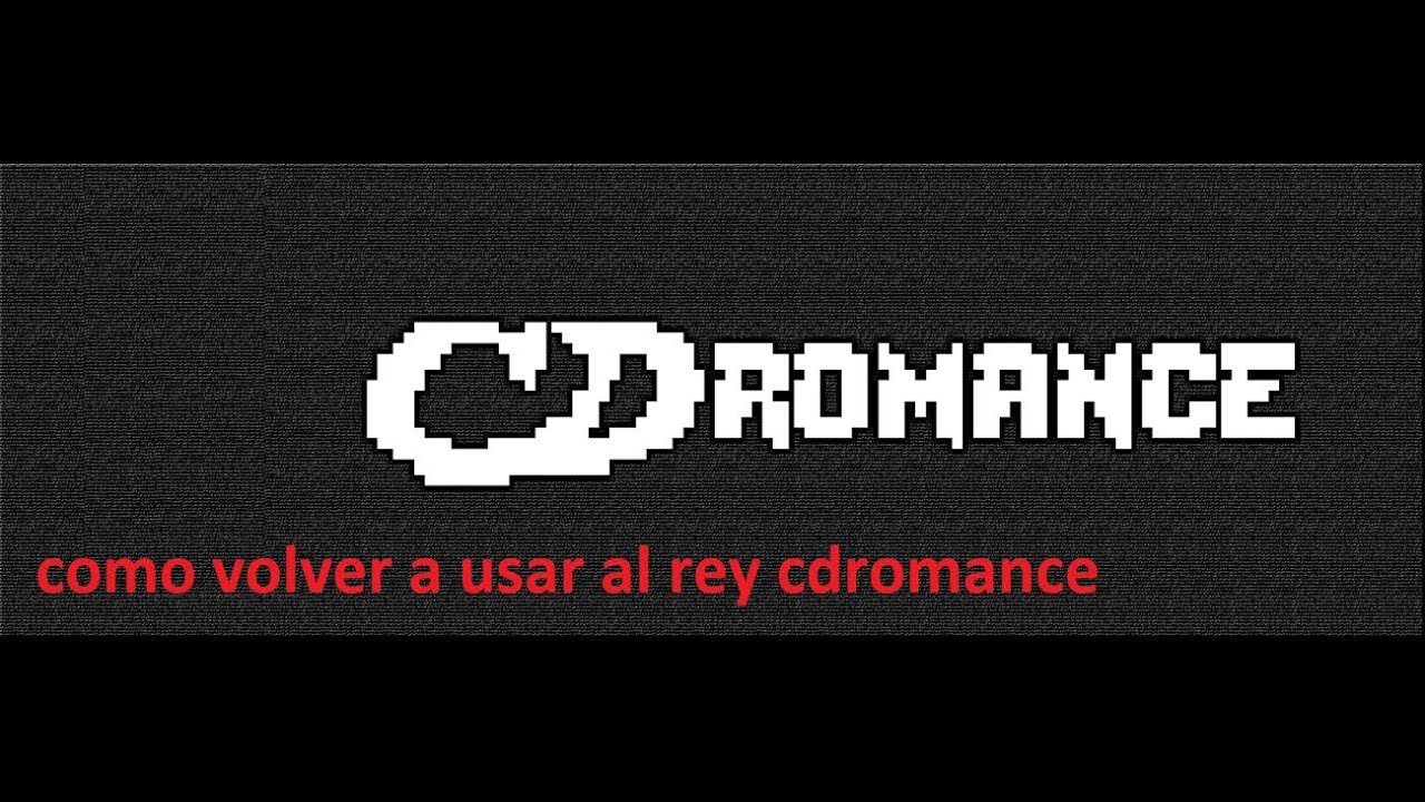 Tutorial, como volver a usar CDRomance despues de su caida