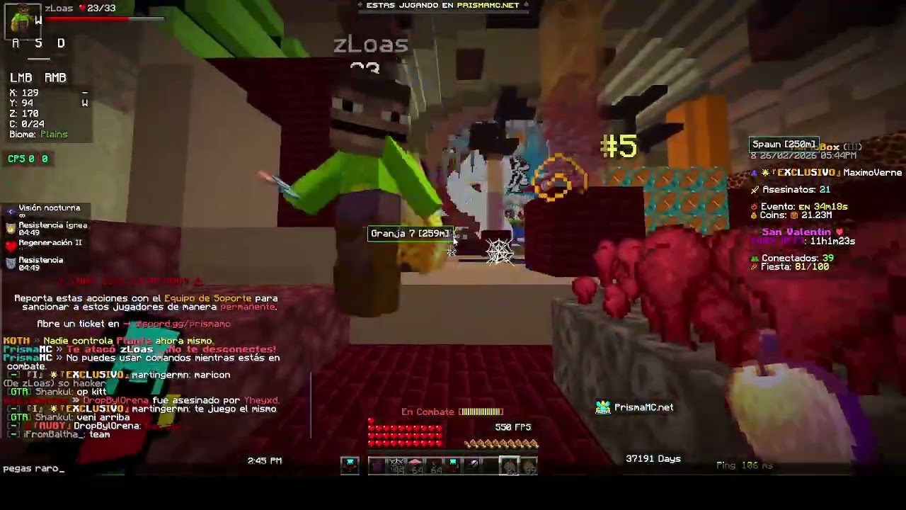 HACKER EN PRISMAMC (zLoas)