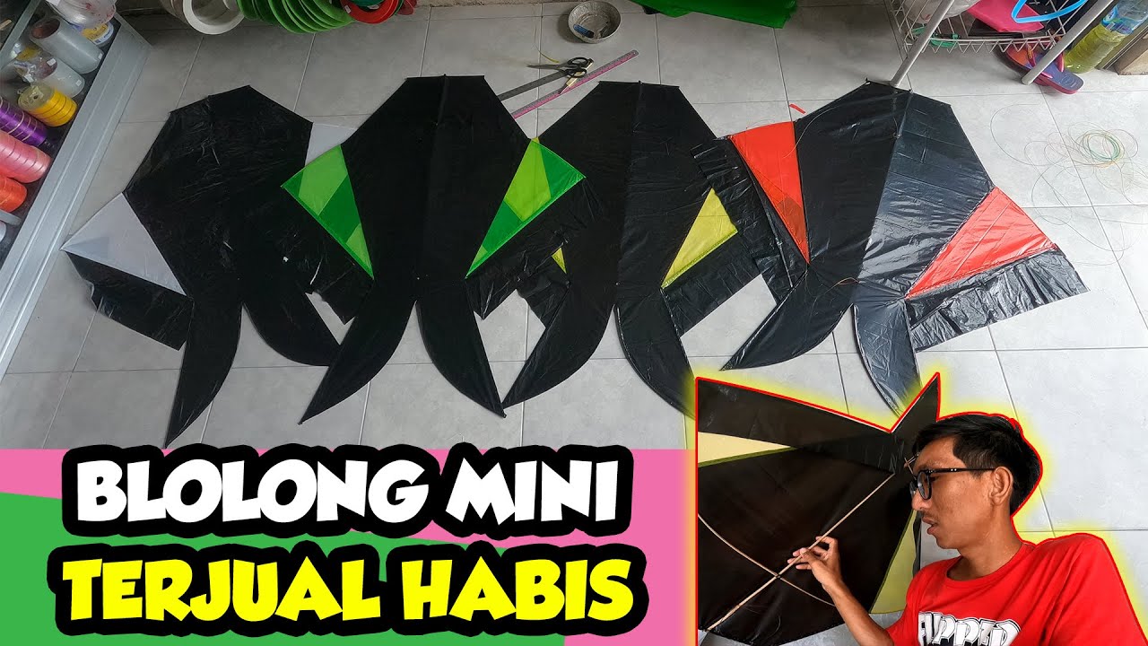 BELUM DI TES LANGSUNG TERJUAL HABIS. Bikin Layangan Blolong & Banyak Kegiatan Di Video Ini.