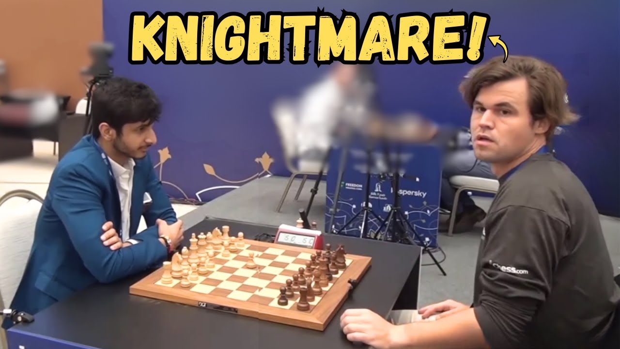 Knightmare! Magnus Carlsen's Brilliant Knight Endgame vs Vidit Gujrathi