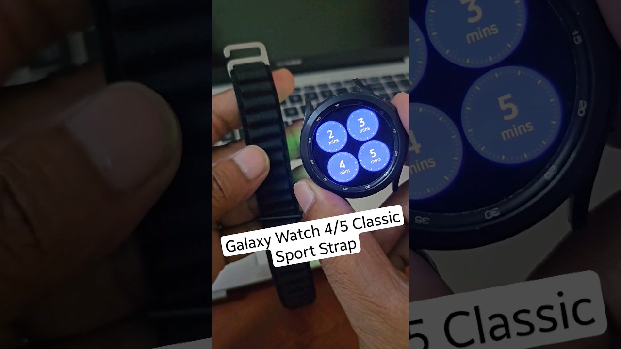 Samsung Galaxy Watch 4/ 5 Strap Unboxing⌚️⌚️ #samsung #shorts