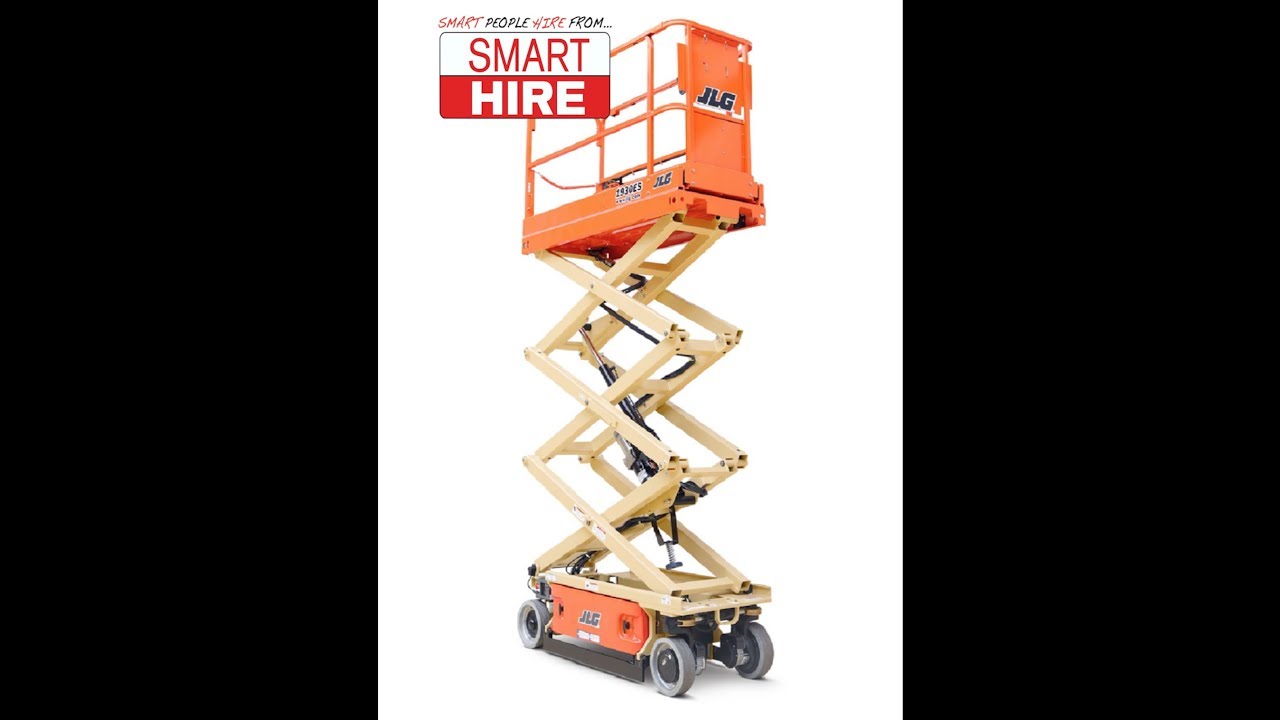 How to operate a standard electric scissor lift
