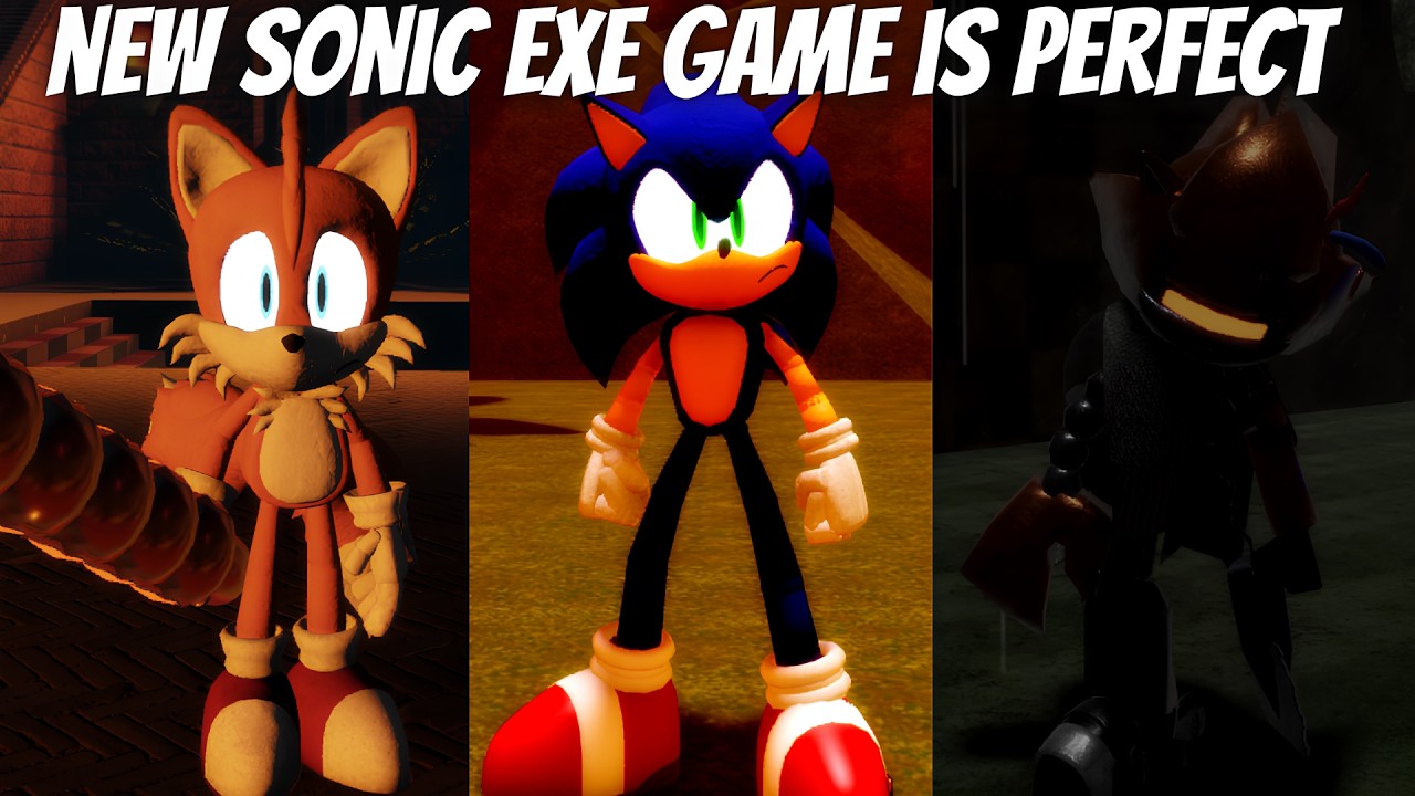 New Sonic exe Game İs Perfect | Sonic.EXE: Cursed Reality Gameplay