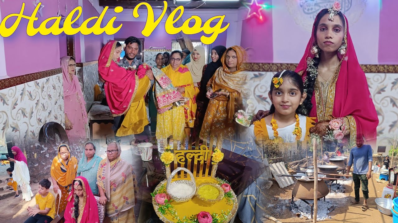 Haldi Ceremony Aur Chaay Paan | Family Vlog | Sajid Kokan Vlog | Kondgaon | Panderi