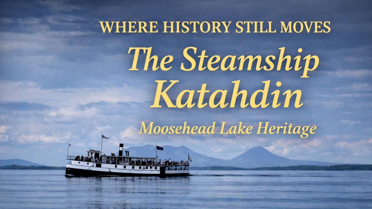 Spencer Bay & the Steamship Katahdin | Moosehead Lake Heritage