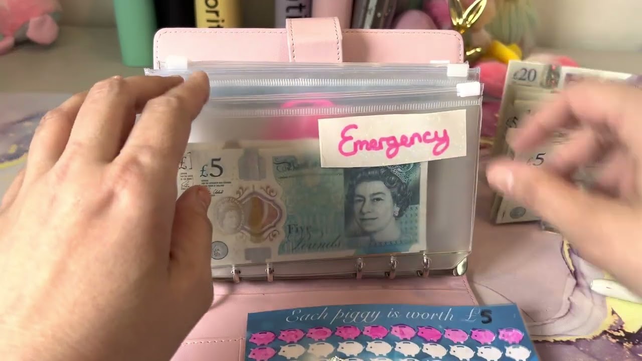 Low budget single income cash stuffing uk
