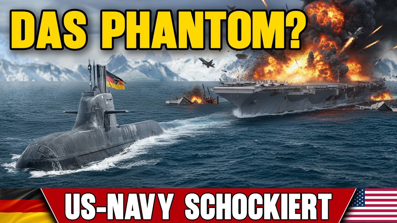 DAS PHANTOM! NATO SCHOCKIERT: Warum deutsche U-Boote die US-Navy alt aussehen lassen!