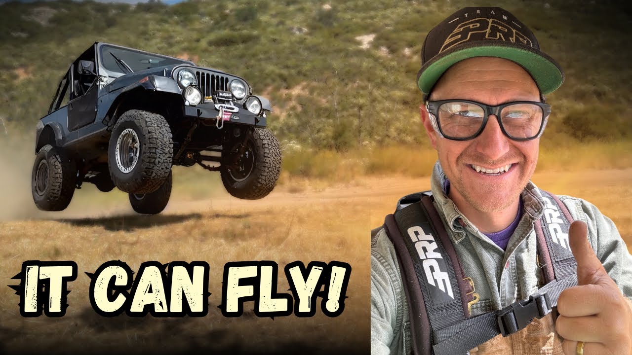 I got three different sets of shocks for this CJ7 and then tested them!