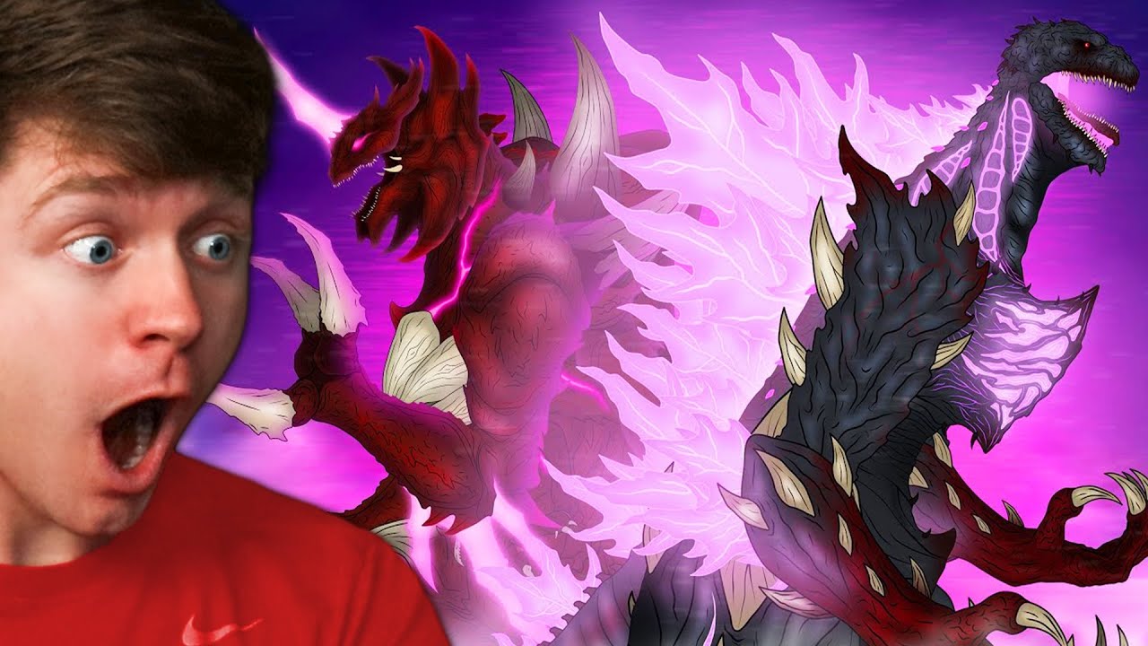 DESTROSHIN GODZILLA vs EVOLVED DESTOROYAH!? (Reaction)