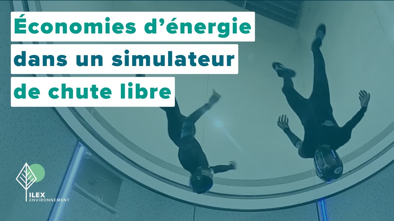 Économies d'énergie dans un simulateur de chute libre à Lille.